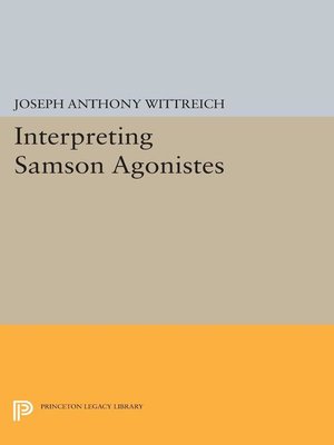 cover image of Interpreting SAMSON AGONISTES